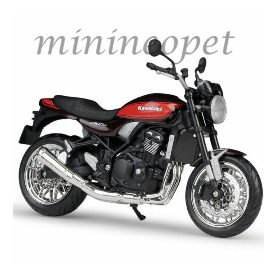MAISTO 07504 32707 KAWASAKI Z 900 RS Z900RS BIKE MOTORCYCLE 1/12 BLACK ORANGE {1}