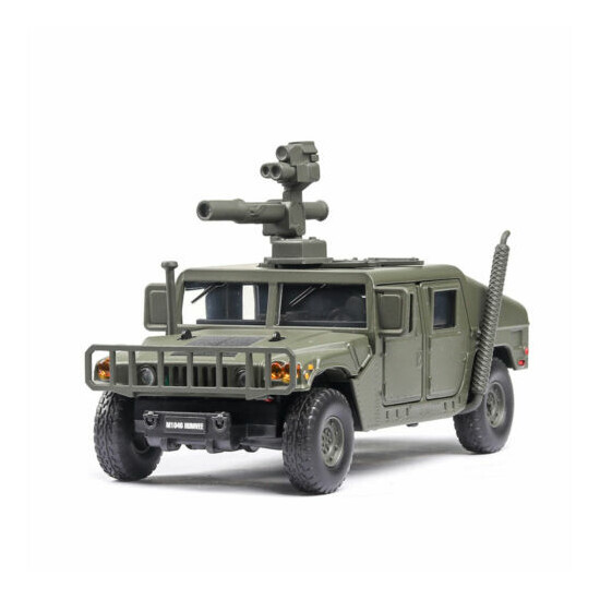 1:32 Humvee M1046 TOW Missile Carrier Diecast Model Car Toy Vehicle Collection {4}