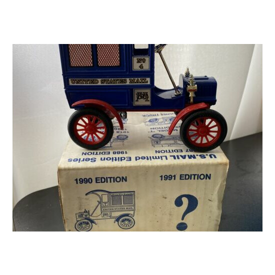 Ertl 1905 Delivery Truck Coin Bank US Mail No.4 Limited Edition 1990 Collector {1}