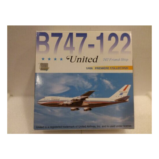 United Airlines Boeing 747-100 "Friend Ship" 1/400 Scale by Dragon Wings  {1}