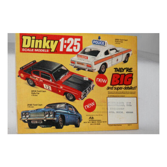 Dinky Toys 1974 Collectors Catalog, Original {2}