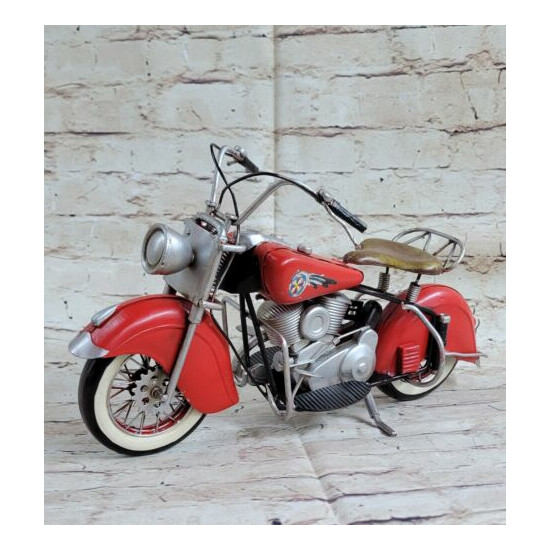 Antique Style 100% Handmade Metal Motorcycle Model Welding Craft Classic Figure {1}