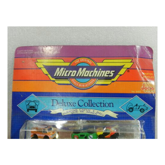 MICRO MACHINES DELUXE COLLECTION JOCSA GALOOB 1990 MINT {2}