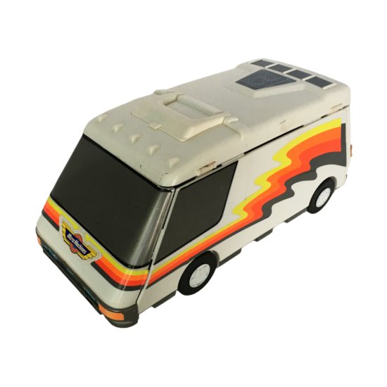 Micro Machines Super City Van Camper RV Fold Out Playset Galoob 1991 Play Set {1}