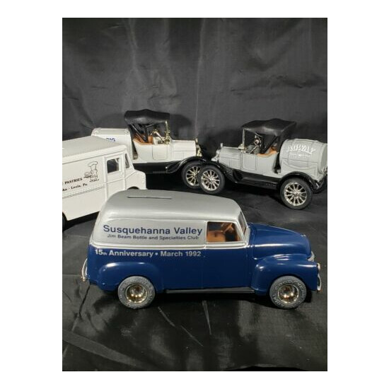 Ertl Automotive Banks Lot of Four Made in USA {5}