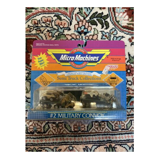 Micro Machines Galoob #2 Military Convoy Semi Collection 1989, Schwimm, Missile {1}