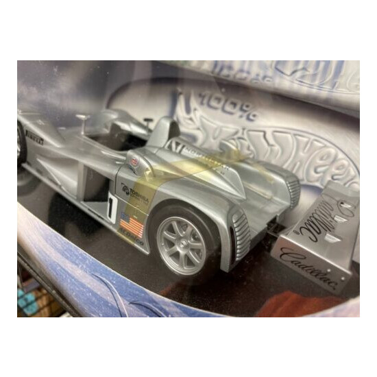 2001 CADILLAC LMP NORTHSTAR SILVER 100% HOT WHEELS LEMANS PROTOTYPE 1:18 scale {2}