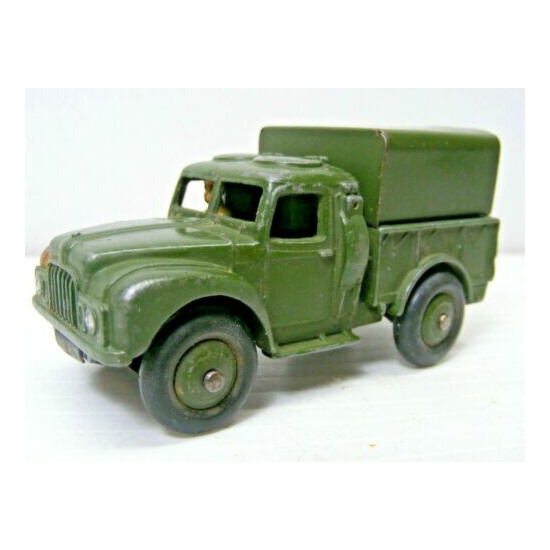 Dinky Toys #641 Army Humber 1-Ton Cargo Truck  {1}