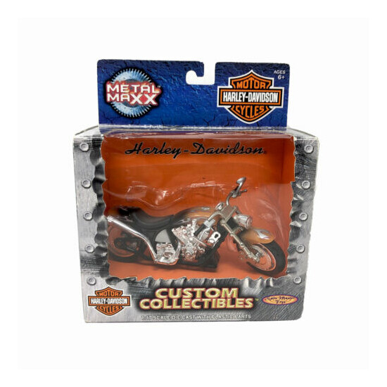 Metal Maxx Harley Davidson Fxstd/Fsxtdi Softail Deuce 1:17 Diecast Motorcycle ** {1}
