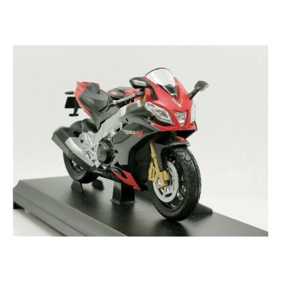 Welly 1:18 Aprilia RSV 4 Factory Motorcycle Bike Model Toy New In Box {2}