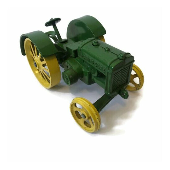 Vintage John Deere Toy Tractor 1970s Ertl Cast Iron 1923 Model D 1/16 Scale {1}