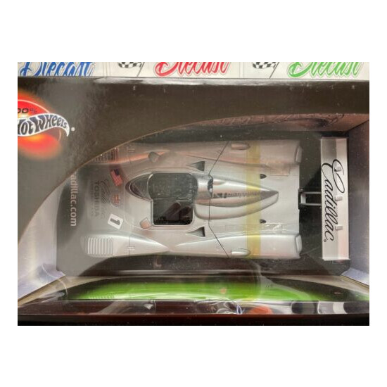2001 CADILLAC LMP NORTHSTAR SILVER 100% HOT WHEELS LEMANS PROTOTYPE 1:18 scale {5}