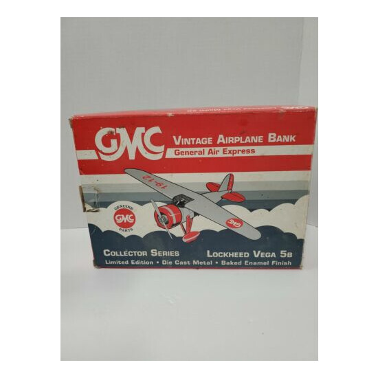 GMC Vintage Airplane Bank. General Air Express. Vintage 1992. {1}