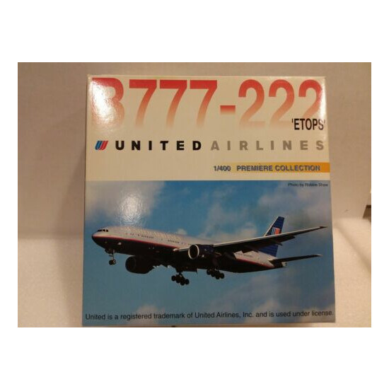 United Airlines Boeing 777-000 "ETOPS" Delivery Colors by Dragon Wings  {1}