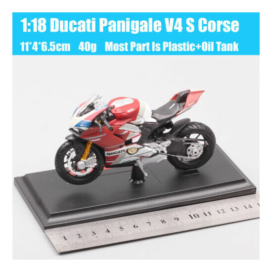 Maisto 1/18 Ducati Panigale V4 GP Corse race scale motorcycle model Diecast Toy {2}