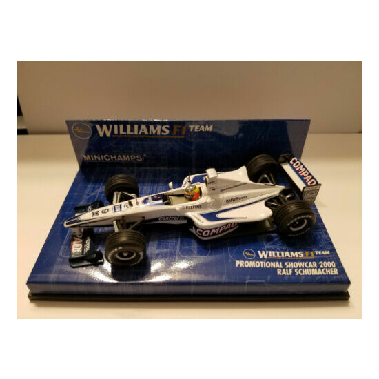 Ralf Schumacher 1:43 Minichamps F1 Williams BMW Promotional car 2000  {1}
