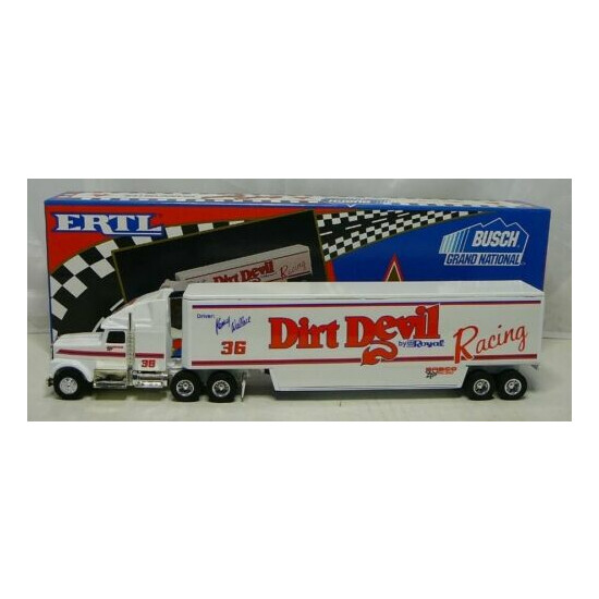 Dirt Devil Racing 1/64 Transporter #36 Die-Cast ERTL Busch Grand National ~ New {2}