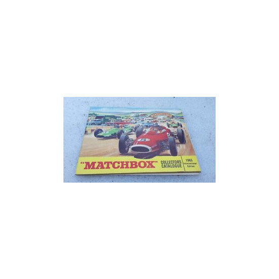 Matchbox catalogue 1965 edition original complete and in very good condition {1}