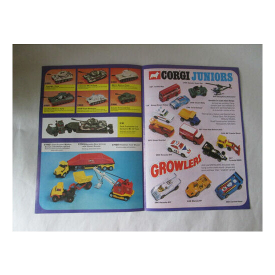 1975 Corgi Mettoy Playcraft 8 Page Catalog Advertisement Brochure / Gt Britain {4}