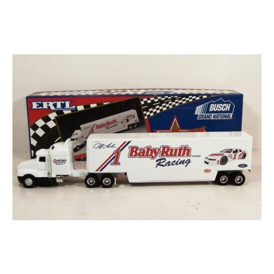 Baby Ruth Racing 1/64 Transporter Busch Jeff Gordon #1 Die-Cast ERTL 1992 Nascar {4}