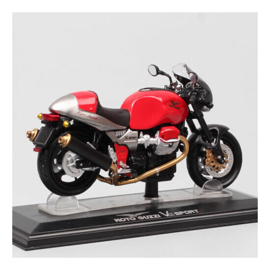  Starline 1/24 Scale mini MOTO GUZZI V11 SPORT motorcycle Diecast model bike toy {7}