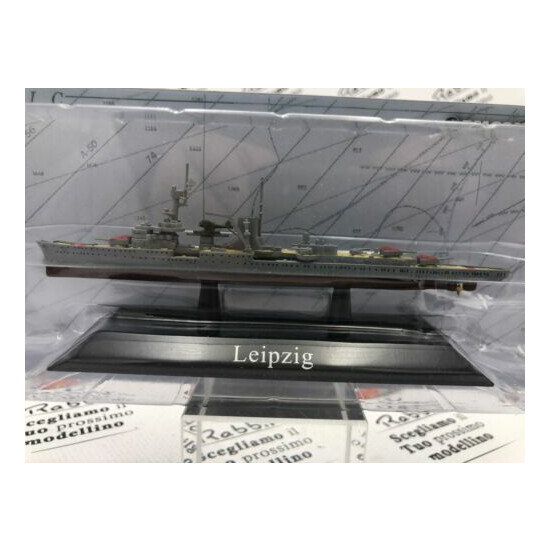 Die Cast Ships For War " Leipzig " Scale 1/1250 D E Agostini (3) {2}