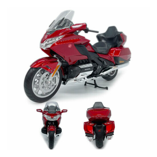 1:12 2020 Honda Gold Wing Tour Motorcycle Model Diecast Motorbike Model Red {10}