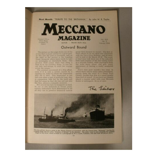 1958 Meccano Magazine and Catalog {5}