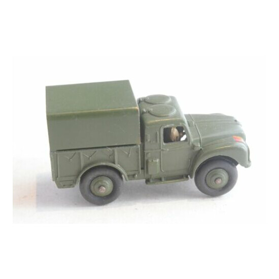 Dinky Toys No 641 Army 1 Ton Cargo Truck - Meccano Ltd - Made In England - B104 {1}