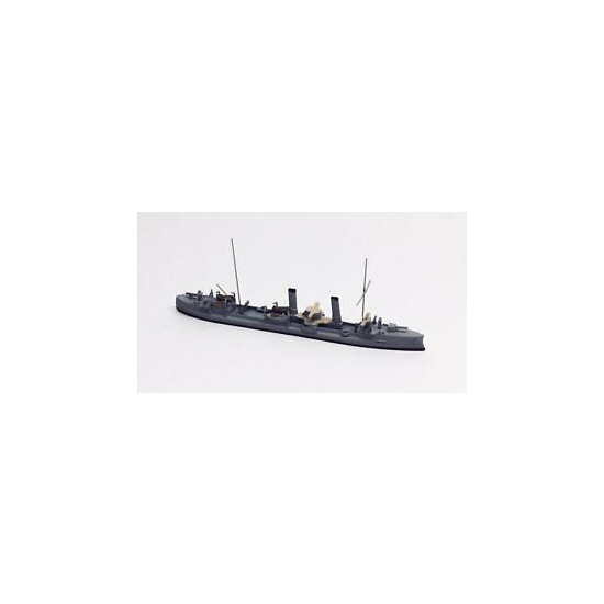 Hai 643 French Torpedo Cruiser Cassini 1895 1/1250 Scale Model Ship {1}