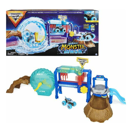 Monster Jam Megalodon Monster Wash Interactive Water Play Brand New Kid Toy Gift {1}
