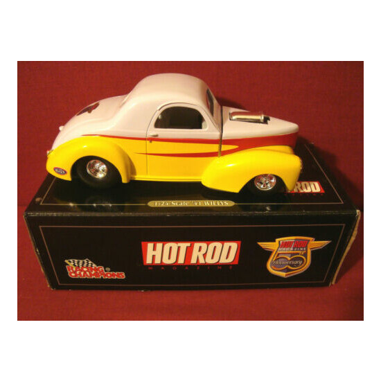 RACING CHAMPIONS 1998 HOT ROD "41 WILLYS 1:24 DIE CAST CAR 1OF 2500 NM IN BOX {1}