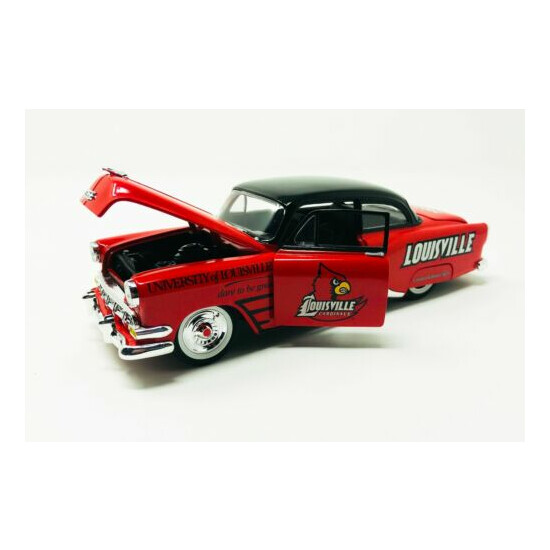 Louisville Cardinals 1 of 500 LIMITED EDITION 1954 Chevy 1:24 Scale Diecast Bank {2}