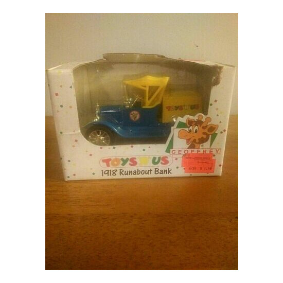 TOYS R US 1918 RUNABOUT BANK {1}