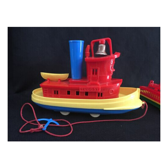 Vintage 1940s Renwal Tuggsy Tuggy Toy Tugboat # 128 Rare {4}
