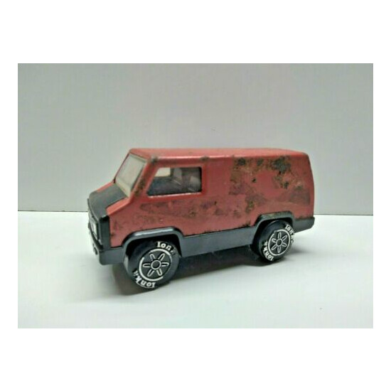 Vintage 1979 Red Tonka Van/Truck Hong Kong Original Die Cast Metal Vehicle Toy  {1}