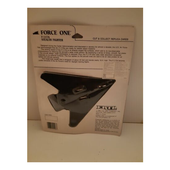 Diecast ERTL Force one F-117A stealth fighter {2}