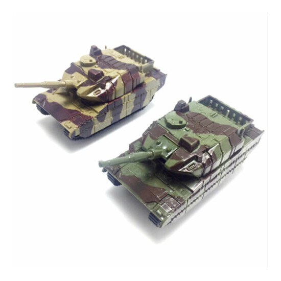 Green Tank Cannon Military Model Miniature 3D Kids Educational Toy GifA P5 {3}