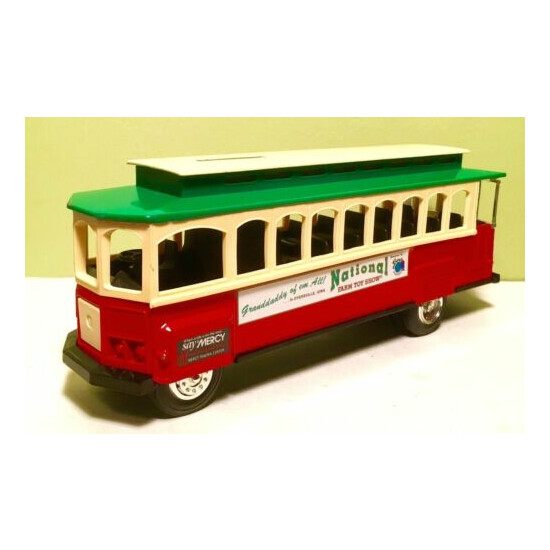 ERTL National Farm Toy Show Trolley Car Bank {1}