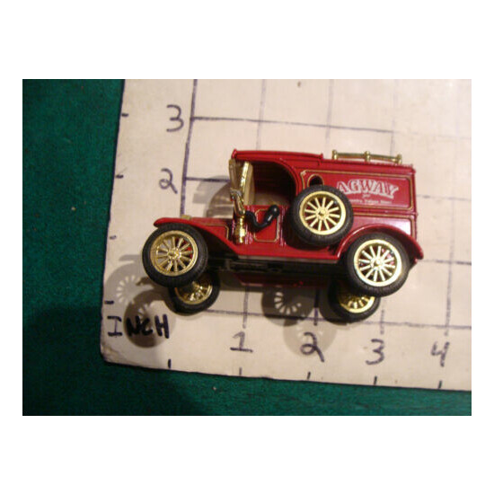 Agway truck, from Ertl of 1918 Ford Model T delivery van, GREAT SHAPE. dime bank {2}