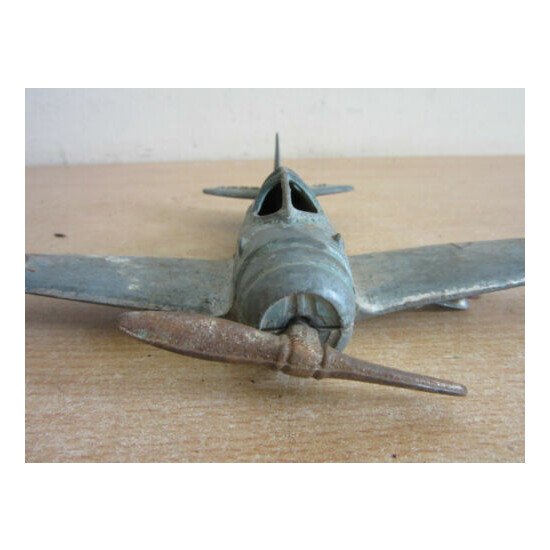 Vintage Kiddie Toy Hubley U.S. Army Plane toy 6" X 8" {5}