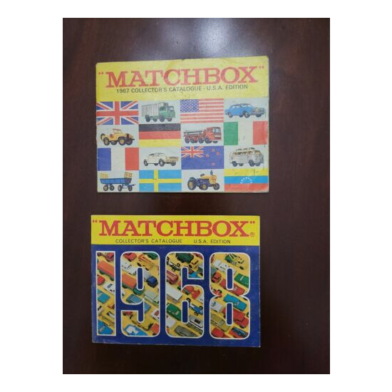 Matchbox Collectors Catalogs 1967 And 1968 excellent condition  {1}