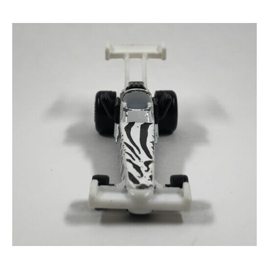 Hot Wheels 1993 Zebra Striped Drag Racer Car Loose {5}
