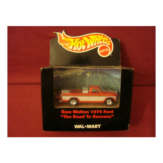 HOT WHEELS SAM WALTON 1979 FORD THE ROAD TO SUCCESS 1:64 DIE CAST CAR NEW IN BOX {1}