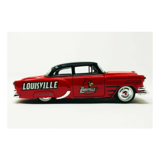 Louisville Cardinals 1 of 500 LIMITED EDITION 1954 Chevy 1:24 Scale Diecast Bank {4}