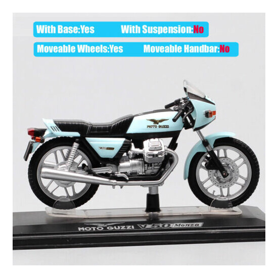 1:24 scale Starline 1977 Moto Guzzi V50 monza bike Diecast motorcycle model toy {5}