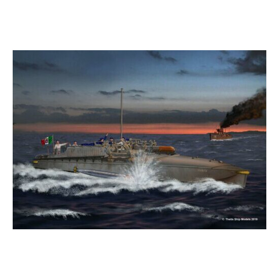 Mas15 Italian Navy 'Premuda Raid "Kit 1/144 + kit upgrade + Set Crew  {1}