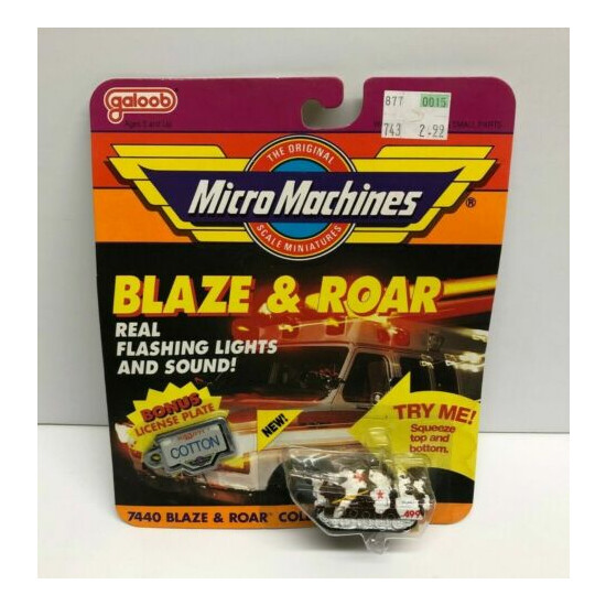 1988 Micro Machines BLAZE & ROAR Collection 1 PANZER TANK 7440 {1}