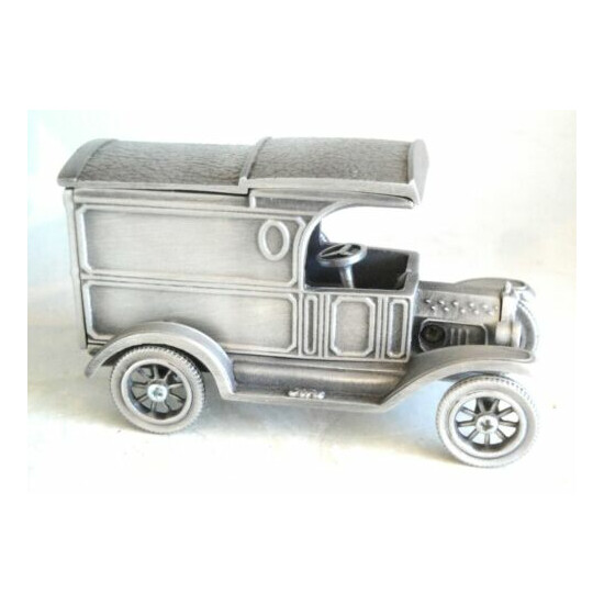 SPECCAST PEWTER 1913 FORD VAN MODEL T DELIVERY VAN ABOUT 5"  {1}