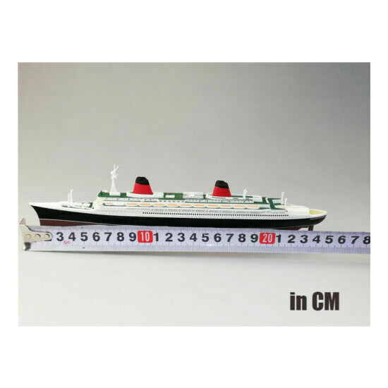 ATLAS 1/1250 Scale France Steamboat Alloy Cruise Ship Model Boats Vehicles Gift {3}